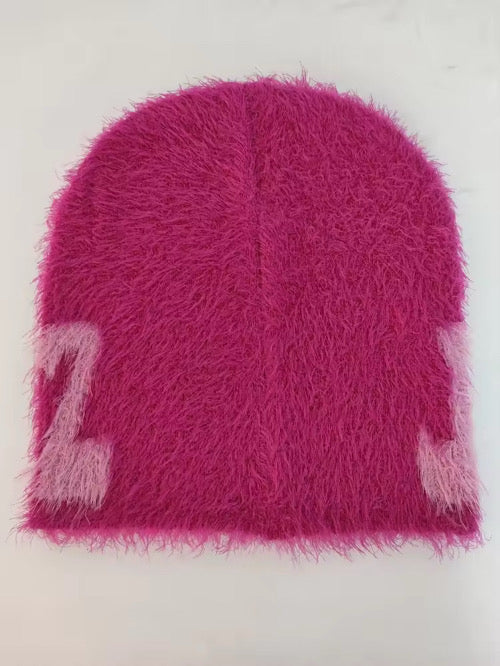 Fur Beanie (pink)