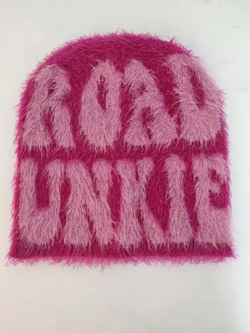 Fur Beanie (pink)
